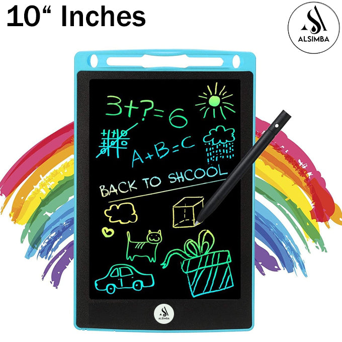 10 Inch LCD Multicolor Writing Tablet for Kids