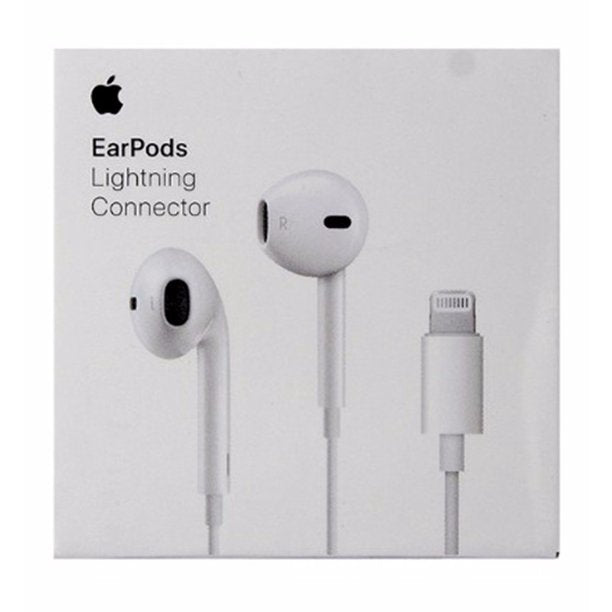 OFFICIAL IOS Apple EarPods Handsfree With Lightning Connector Plug and Play-