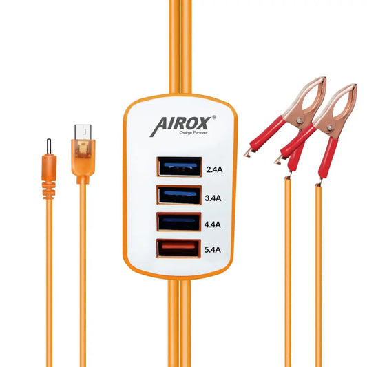 Airox CH24 4 Usb Clamp Charger best DC clamp charger