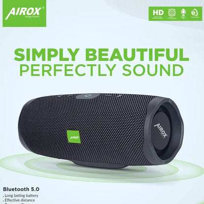 Airox Wireless Bluetooth Mp3 Speaker Woofer Portable Mobile Call Light Speaker Outdoor