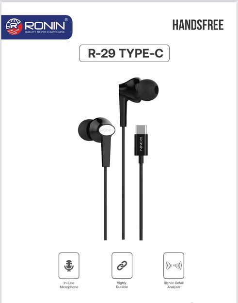 Ronin R29 Handsfree | Type C Handfree