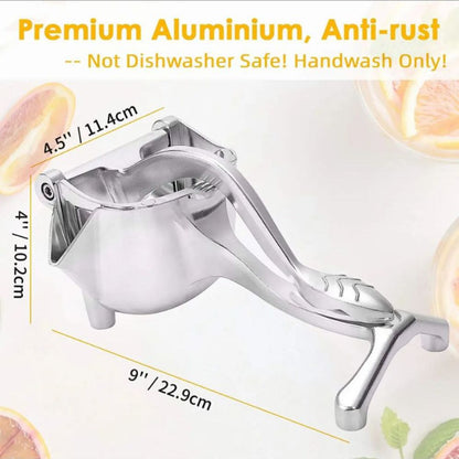 Manual Fruit Juicer, Alloy Fruit Press