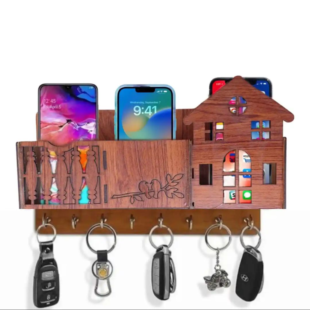 wooden mobile stand & mobile holder