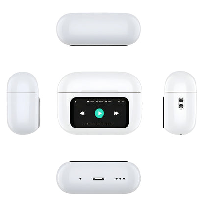 A9 PRO AIRPODS Wireless AirPods With Smart Touch Screen Control