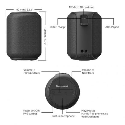 Tronsmart Element T6 Mini Bluetooth Speaker