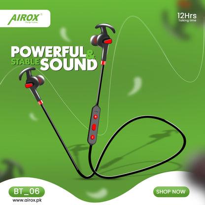 Airox BT06 Wireless Sports Earphones