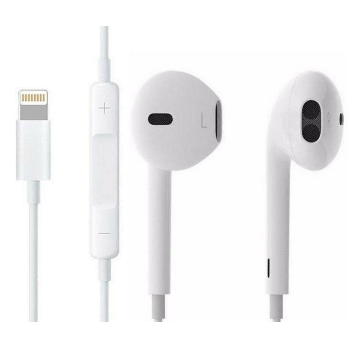 OFFICIAL IOS Apple EarPods Handsfree With Lightning Connector Plug and Play-