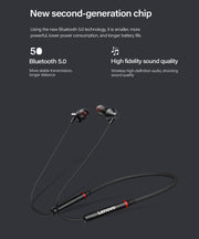 Original Lenovo HE05X Bluetooth HIFI Sound Magnetic Neckband Headphone